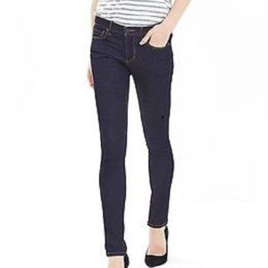 BANANA REPUBLIC MID RISE SKINNY STRETCH JEANS
